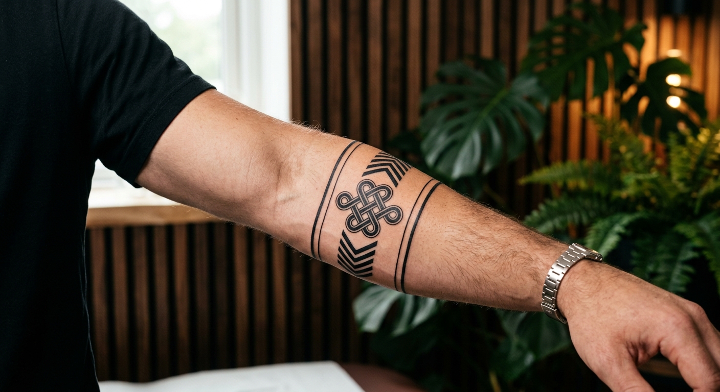Restrained arm